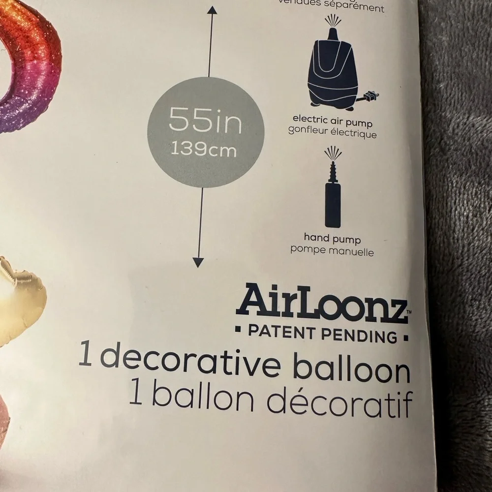 Unicorn Decorations Balloons Rainbow Airloonz Party Pride Birthday Mylar Foil 2